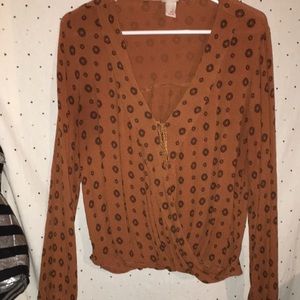 Boho shirt •WORN ONCE•